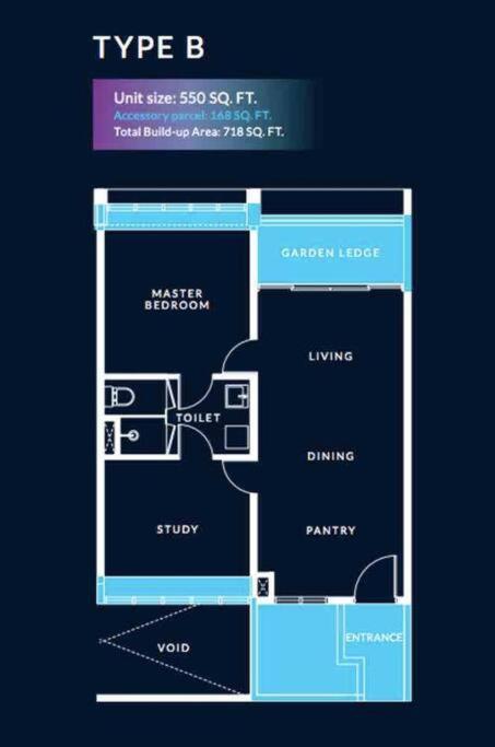 Cozy Aera Residence / Free Wi-Fi Netflix / Sunway Petaling Jaya Buitenkant foto