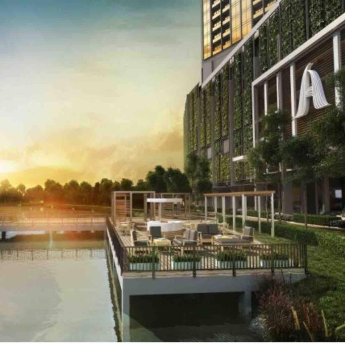 Cozy Aera Residence / Free Wi-Fi Netflix / Sunway Petaling Jaya Buitenkant foto